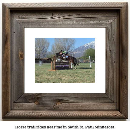 horse trail rides near me in South St. Paul, Minnesota